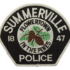 United States Summerville Police Cloth Patch Badge