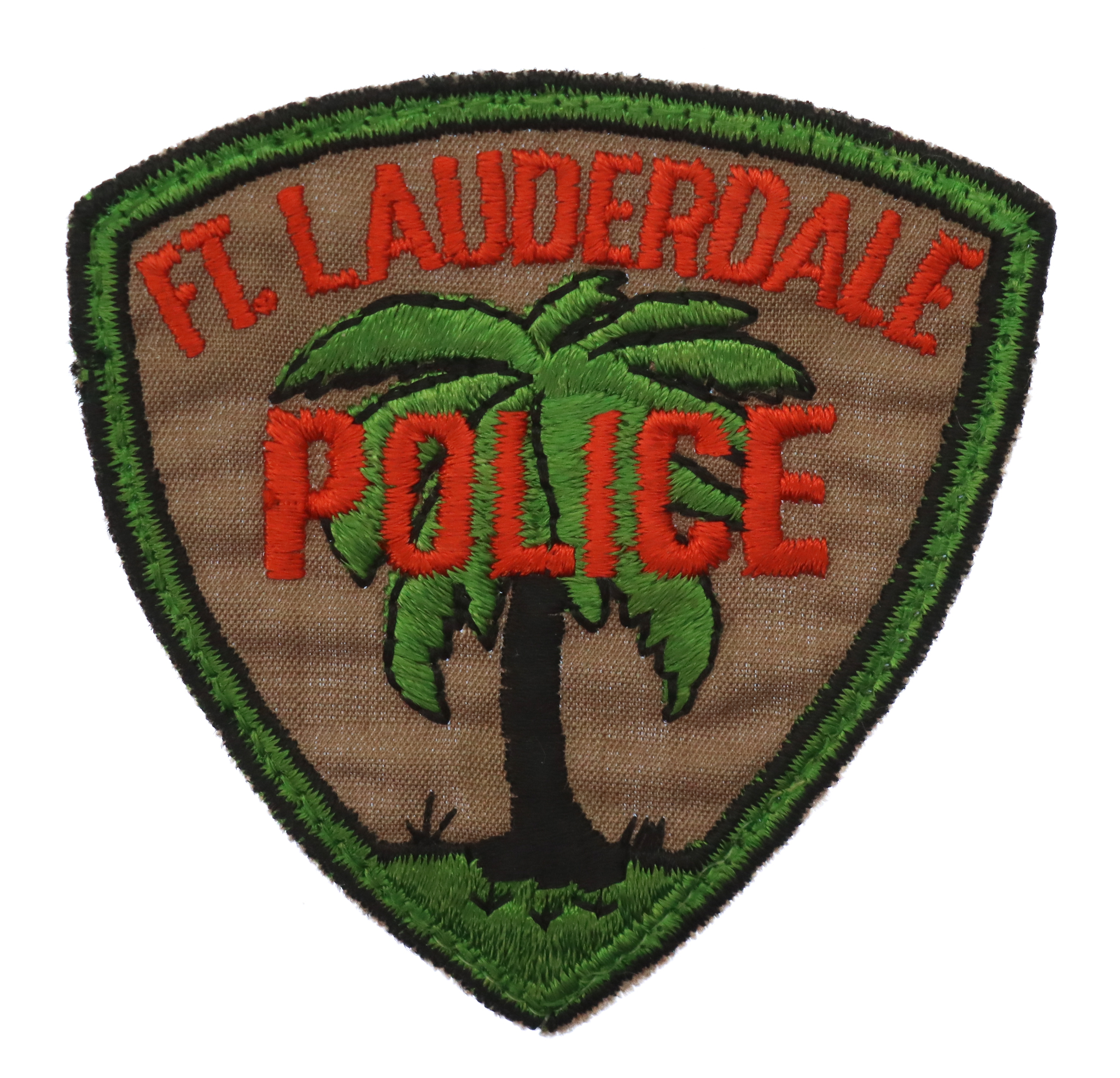 United States Ft. Lauderdale Police Cloth Patch Badge