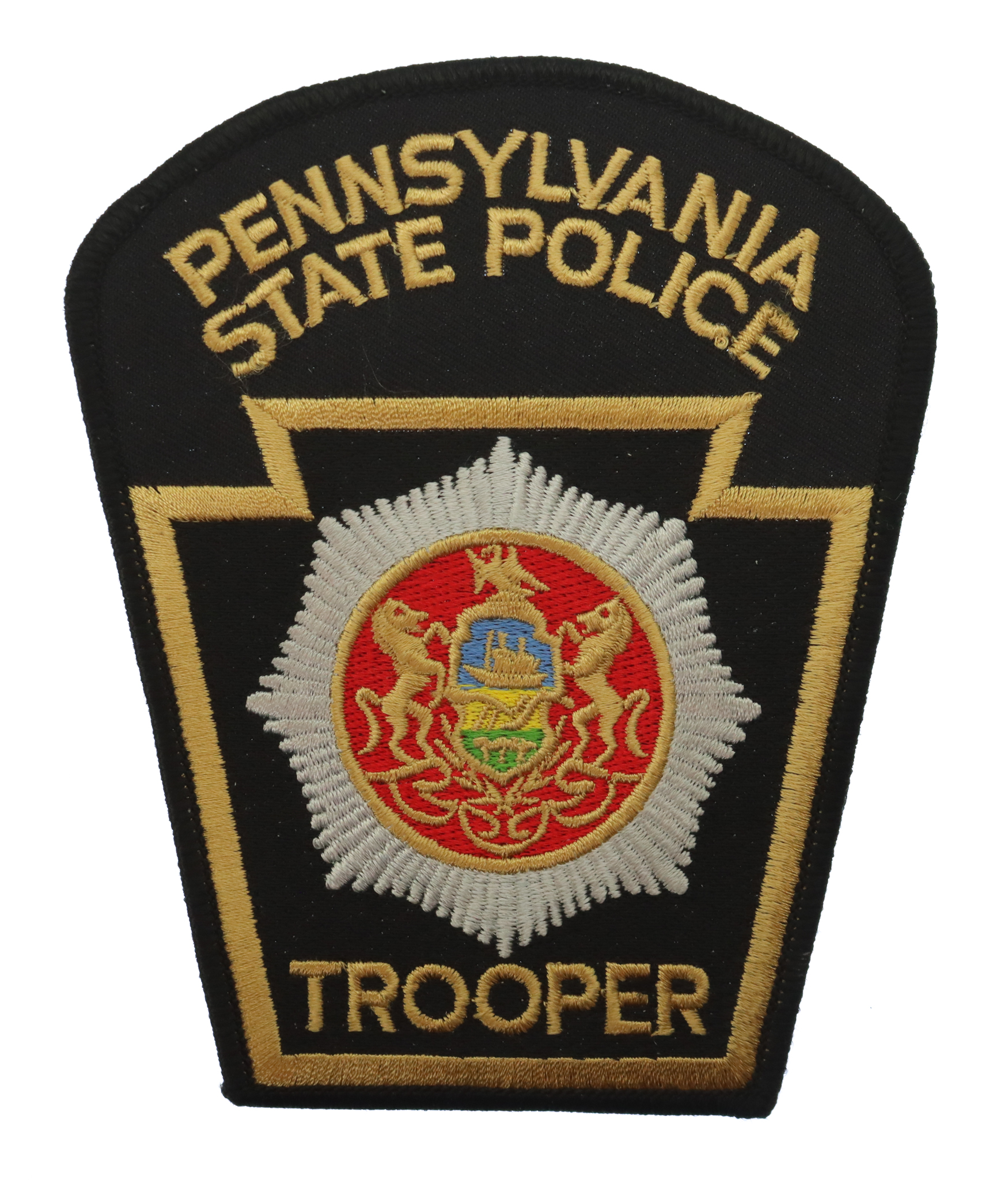 United States Pennsylvania State Police Trooper Cloth Patch Badge