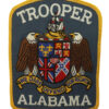 United States Alabama Trooper Cloth Patch Badge