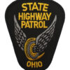 United States Ohio State Highway Patrol Cloth Patch Badge