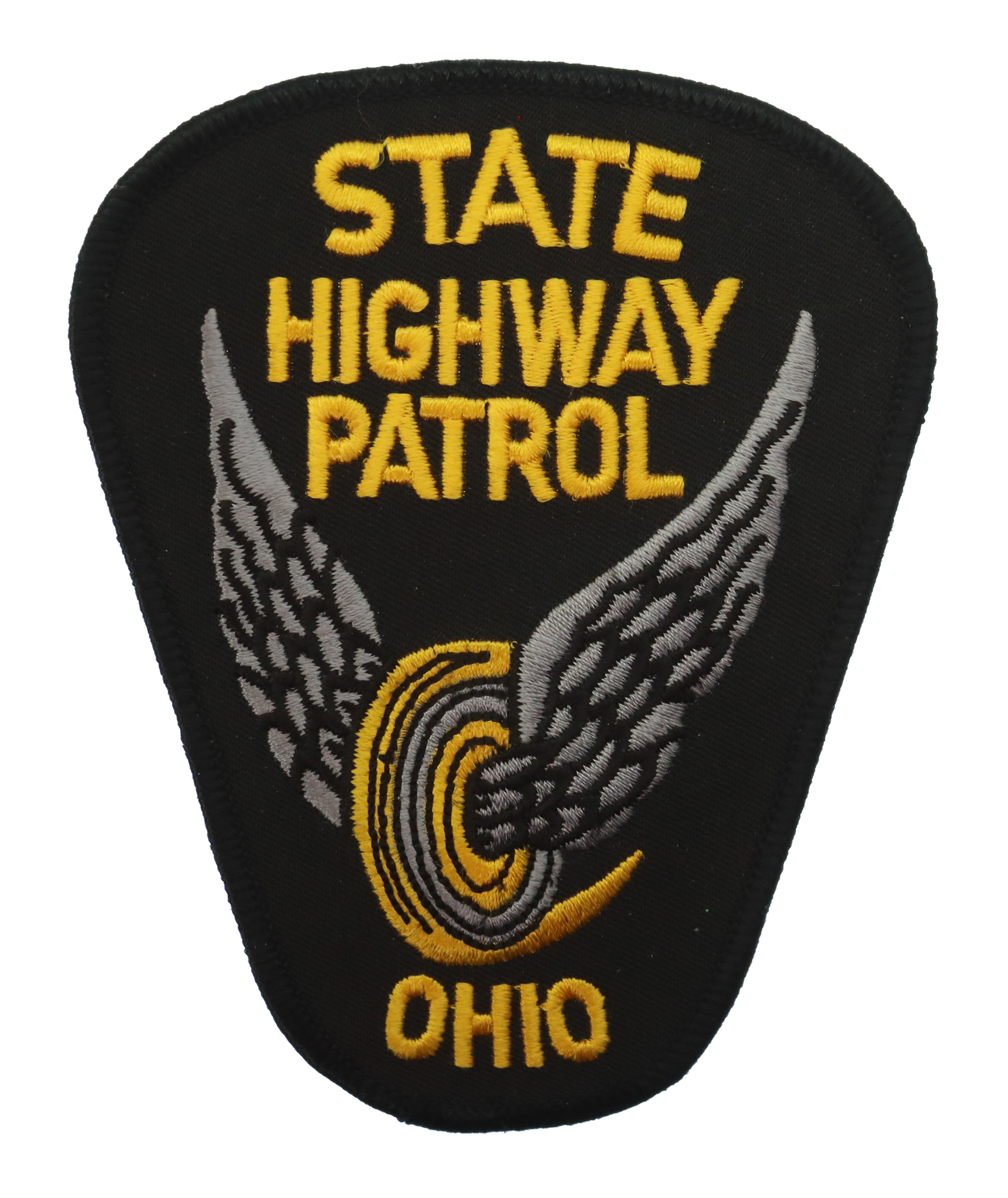 United States Ohio State Highway Patrol Cloth Patch Badge