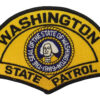 United States Washington State Patrol Cloth Patch Badge