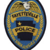 United States Fayetteville Police Arkansas Cloth Patch Badge