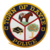 United States Town of Davie Police Cloth Patch Badge