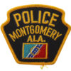 United States Montgomery ALA. Police Cloth Patch Badge