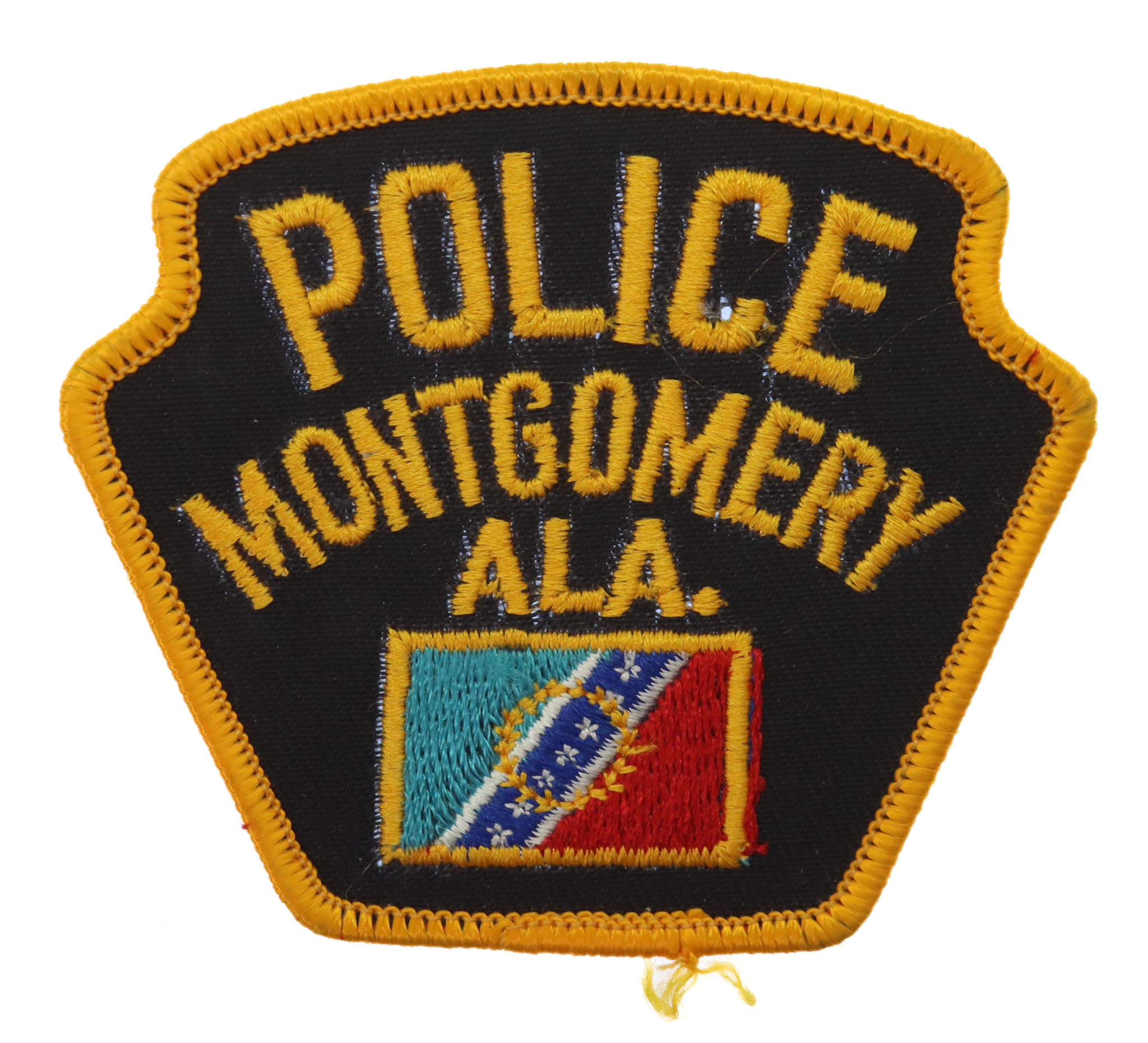 United States Montgomery ALA. Police Cloth Patch Badge