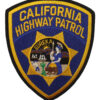 United States California Highway Patrol Cloth Patch Badge
