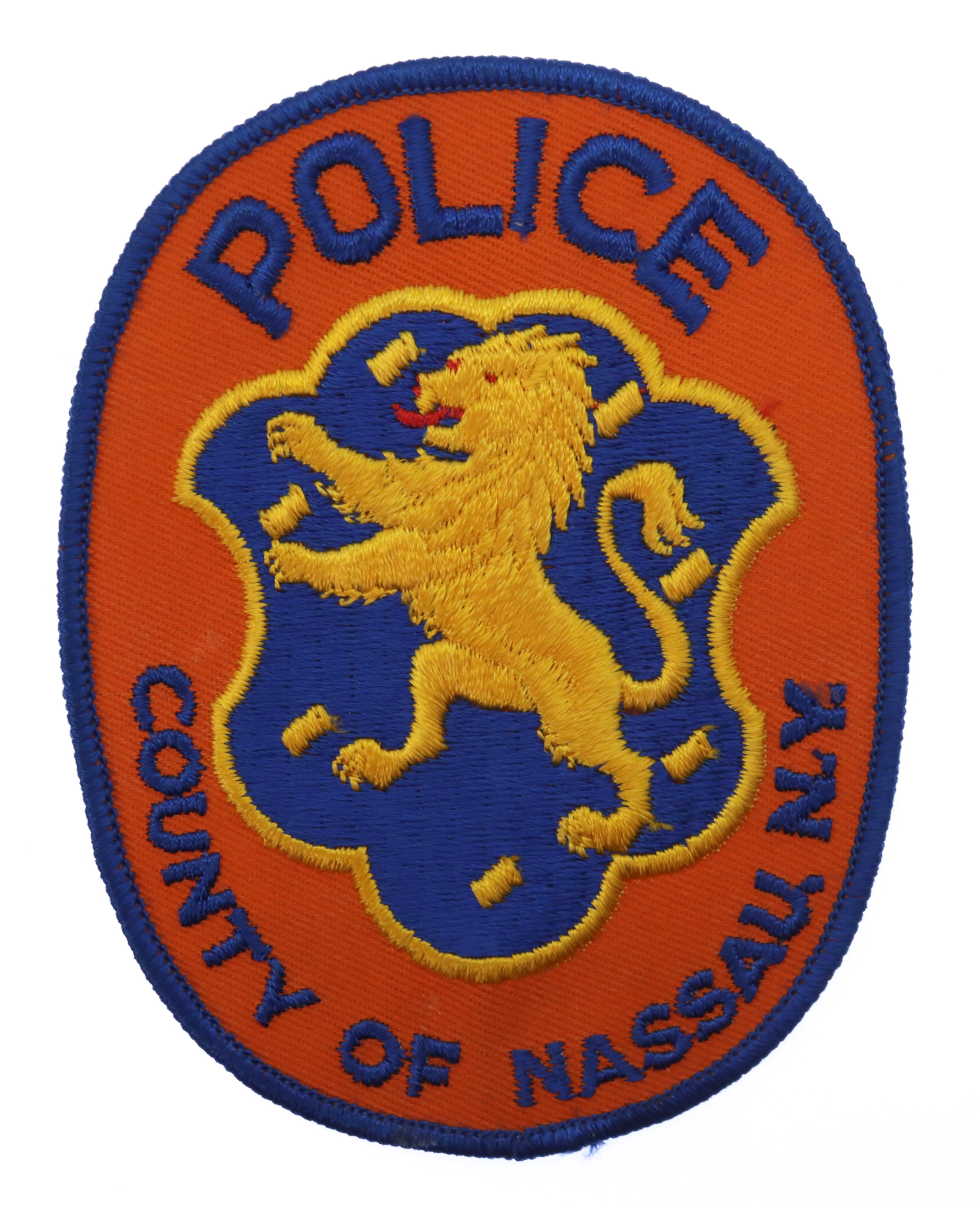 United States County of Nassau, N.Y. Police Cloth Patch Badge