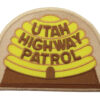 United States Utah Highway Patrol Cloth Patch Badge