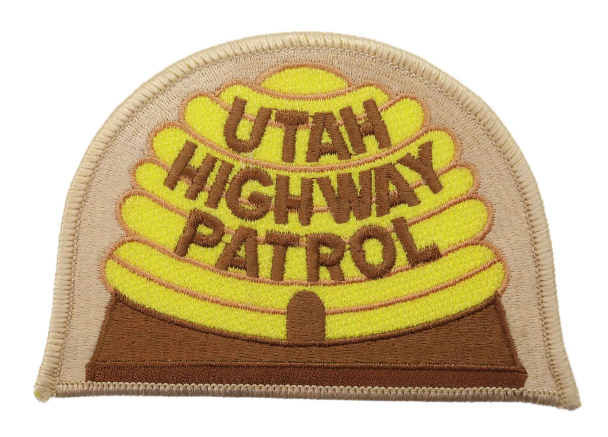 United States Utah Highway Patrol Cloth Patch Badge