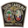 United States South Carolina Highway Patrol Cloth Patch Badge