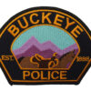 United States Buckley Police Cloth Patch Badge