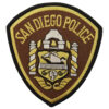 United States San Diego Police Cloth Patch