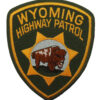 United States Wyoming Highway Patrol Cloth Patch Badge