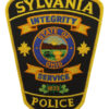 United States State of Ohio Sylvania Police Cloth Patch Badge
