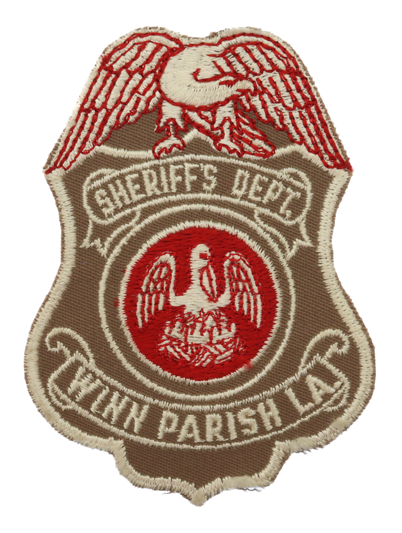 United States Winn Parish LA. Sheriff's Dept. Cloth Patch Badge