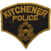 Canadian Kitchener Police Cloth Patch Badge