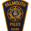 United States Falmouth Police Maine Cloth Patch Badge