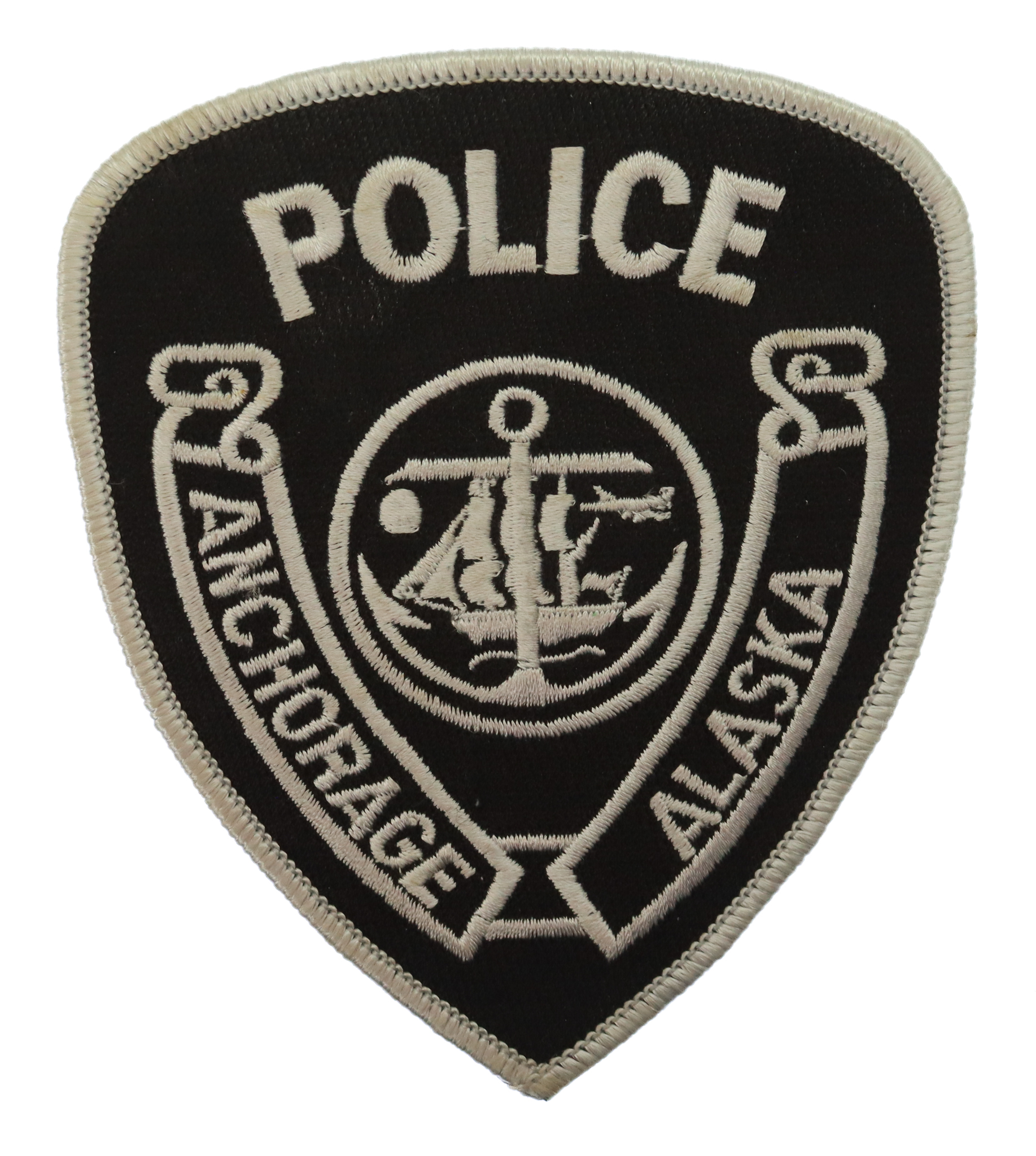 United States Anchorage Alaska Police Cloth Patch Badge