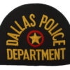 United States Dallas Police Department Cloth Patch Badge