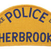 Canadian Sherbrooke Police  Dept. Cloth Patch Badge
