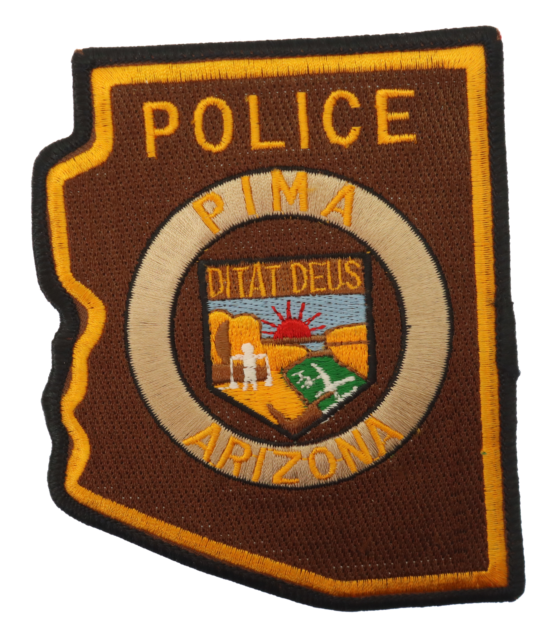 United States Pima Arizona Police Cloth Patch Badge