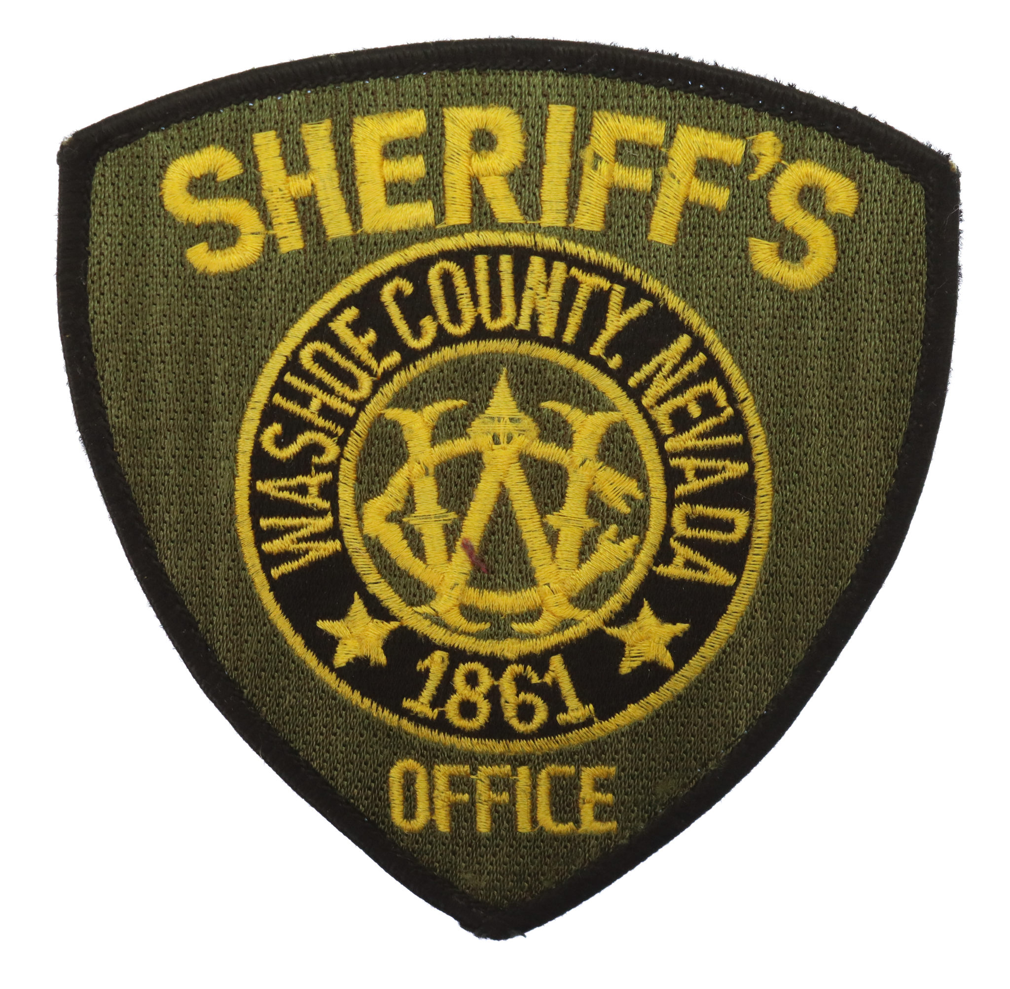 United States Washoe County Nevada Sheriff's Office Cloth Patch Badge