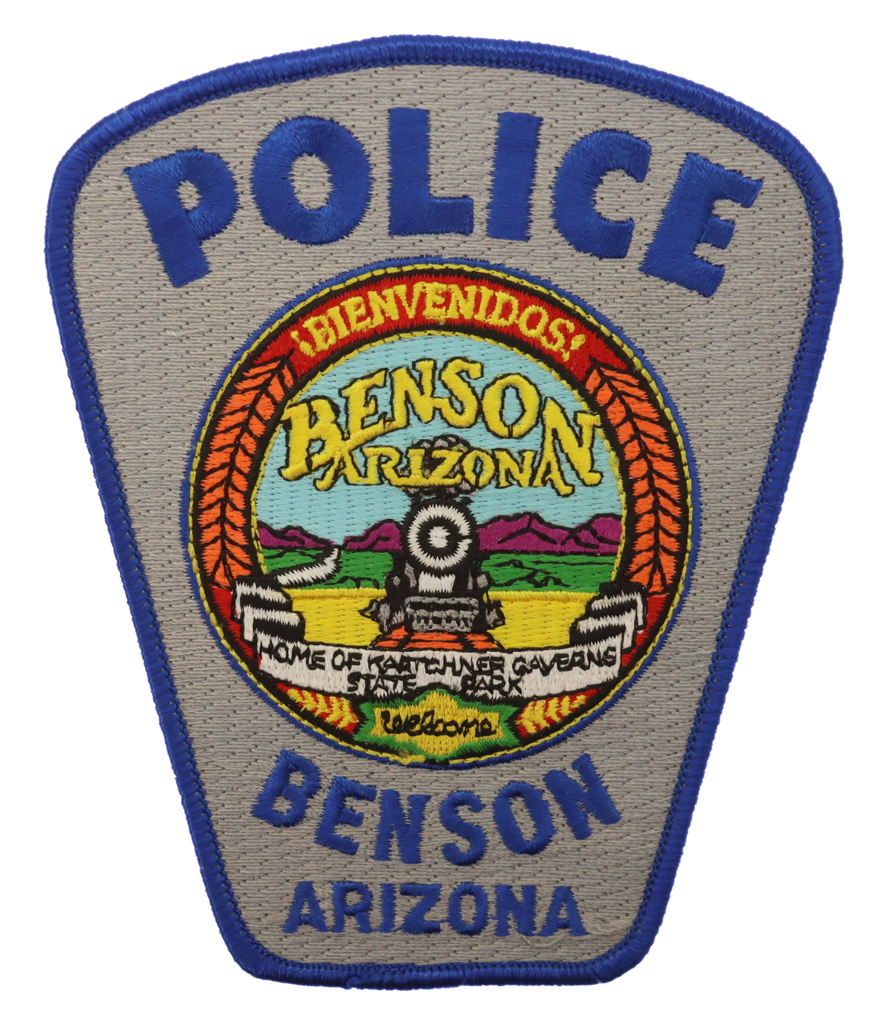 United States Benson Arizona Police Cloth Patch Badge
