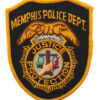 United States Memphis Police Dept. Cloth Patch Badge