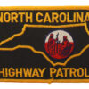 United States North Carolina Highway Patrol Cloth Patch Badge