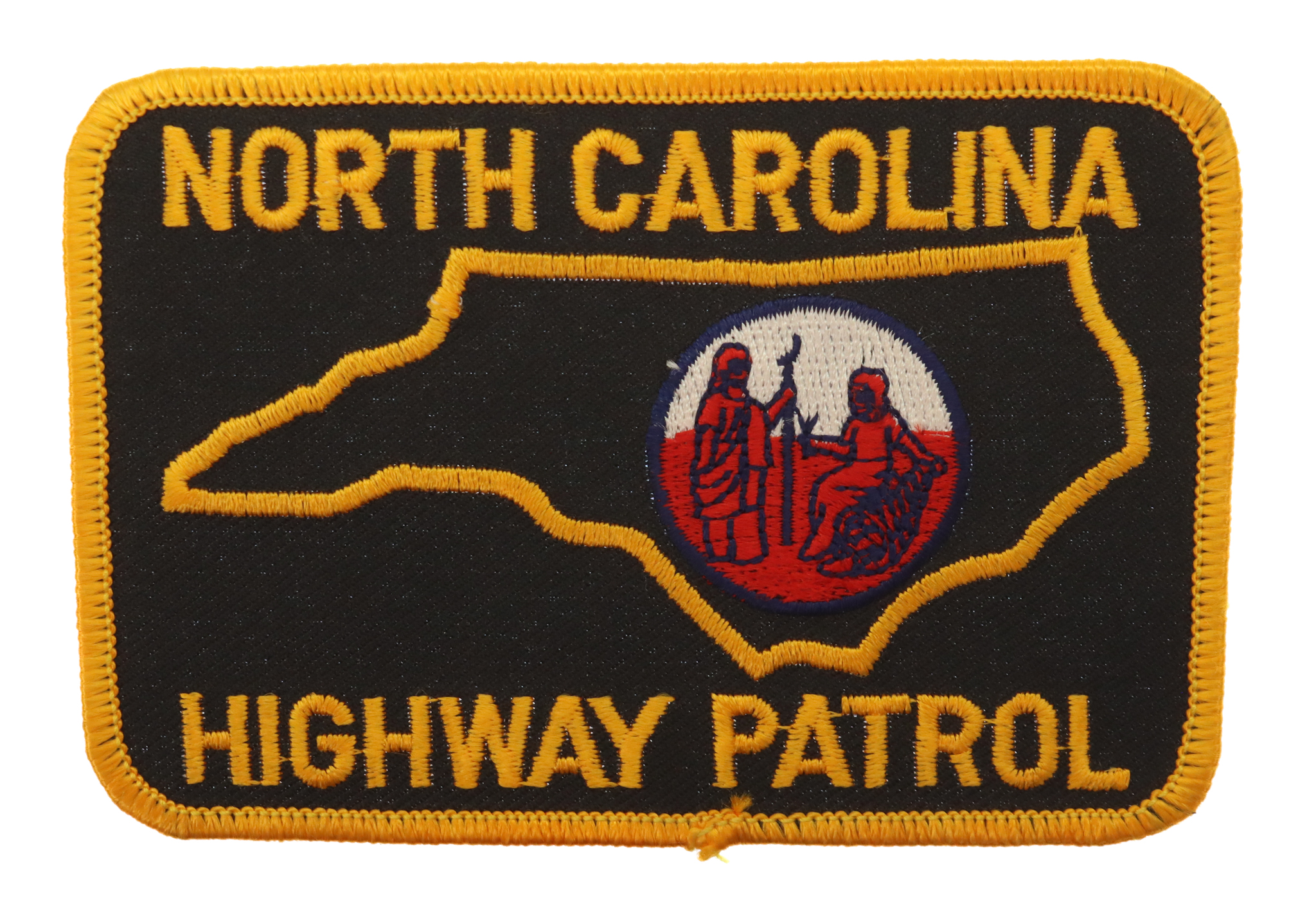 United States North Carolina Highway Patrol Cloth Patch Badge