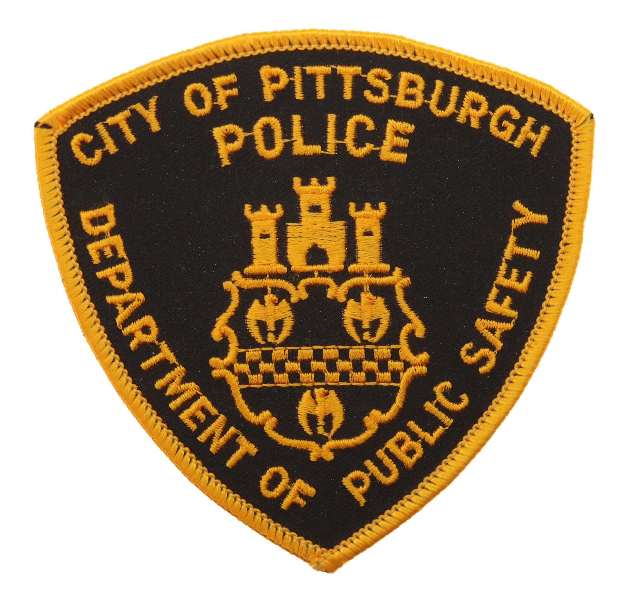 United States City of Pittsburgh Police Department of Public Safety Cloth Patch Badge