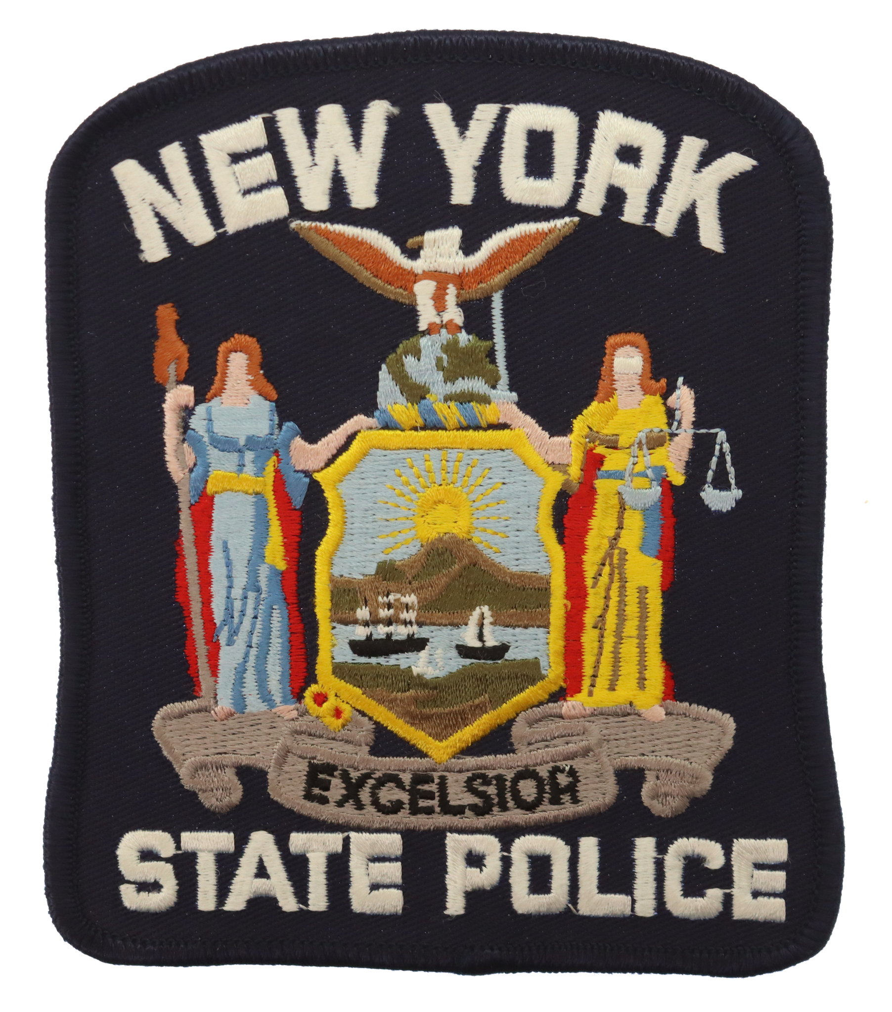 United States New York State Police Cloth Patch Badge