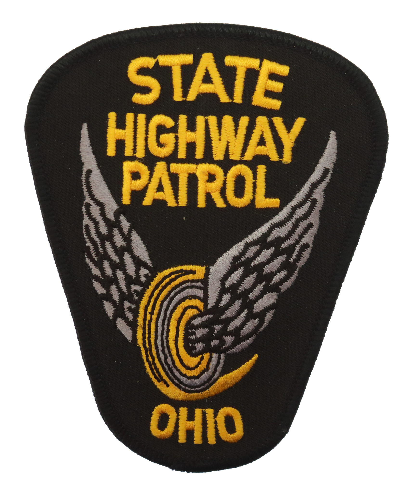 United States Ohio State Highway Patrol Cloth Patch Badge