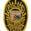 United States Gilbert Arizona Police Cloth Patch Badge