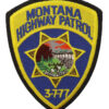 United States Montana Highway Patrol Cloth Patch Badge