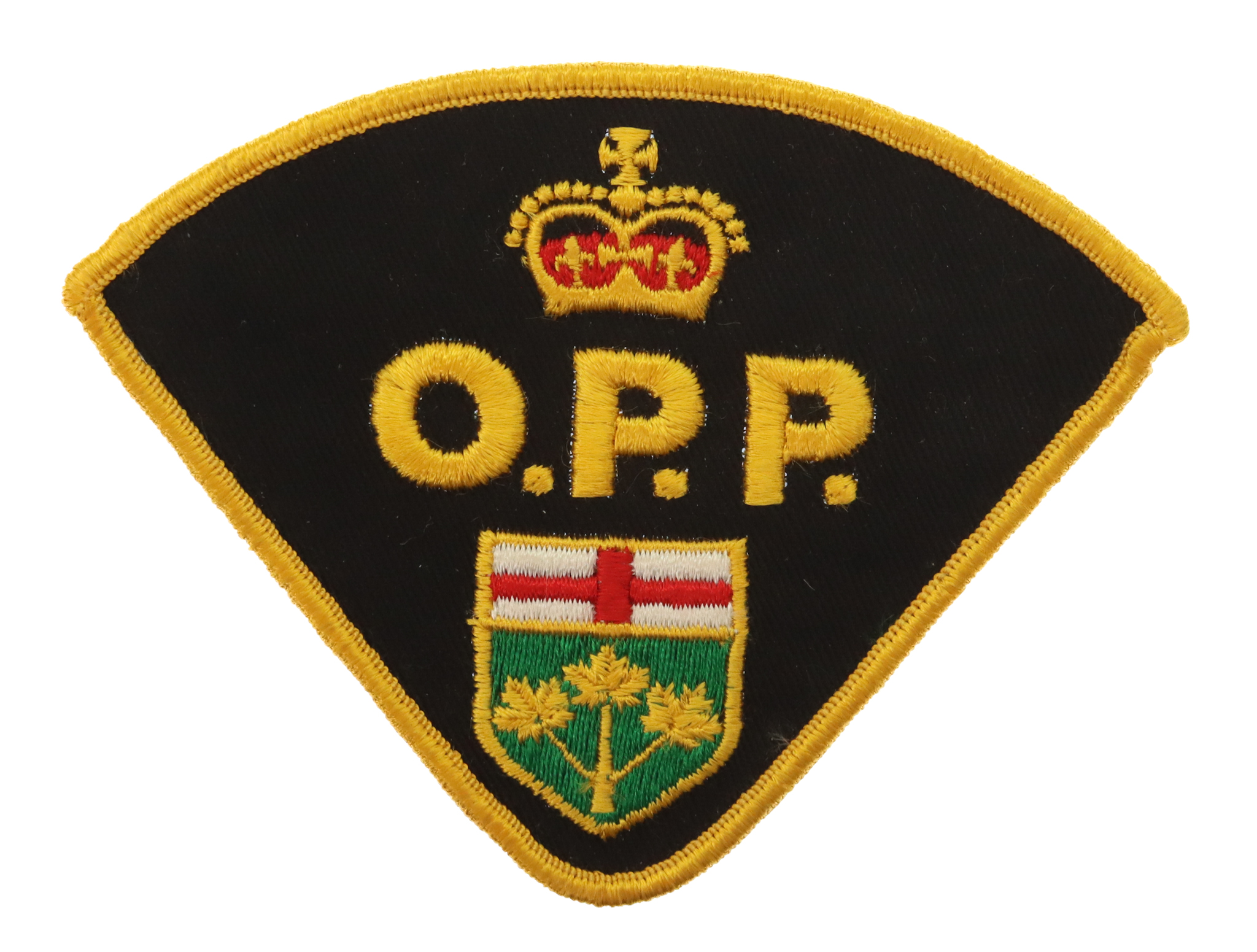 Canadian Ontario Provincial Police (O.P.P.) Cloth Patch Badge