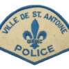 Canadian Ville De St. Antoine Quebec Police Cloth Patch Badge