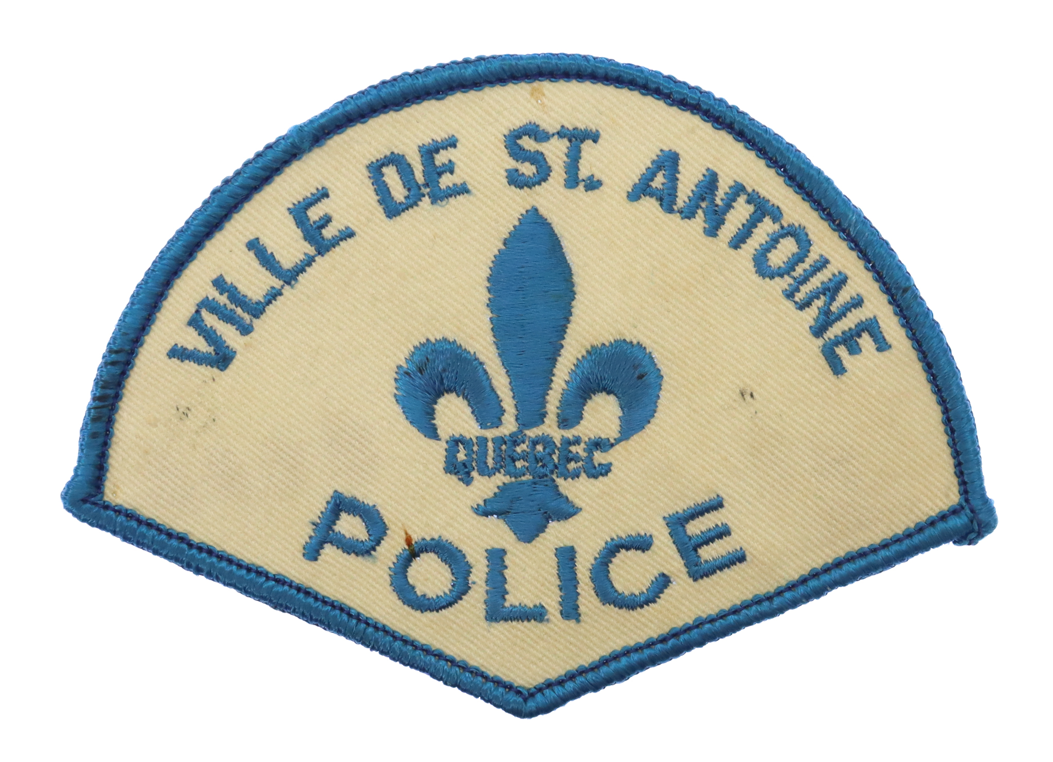 Canadian Ville De St. Antoine Quebec Police Cloth Patch Badge