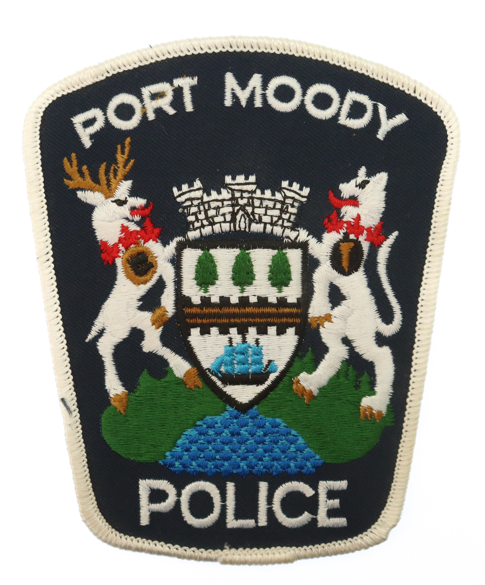 Canadian Port Moody Police Cloth Patch Badge