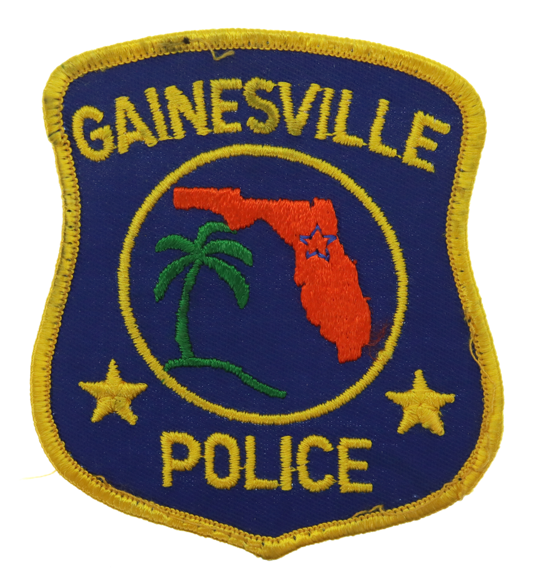 United States Gainesville Police Cloth Patch Badge