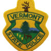 United States Vermont State Police Cloth Patch Badge