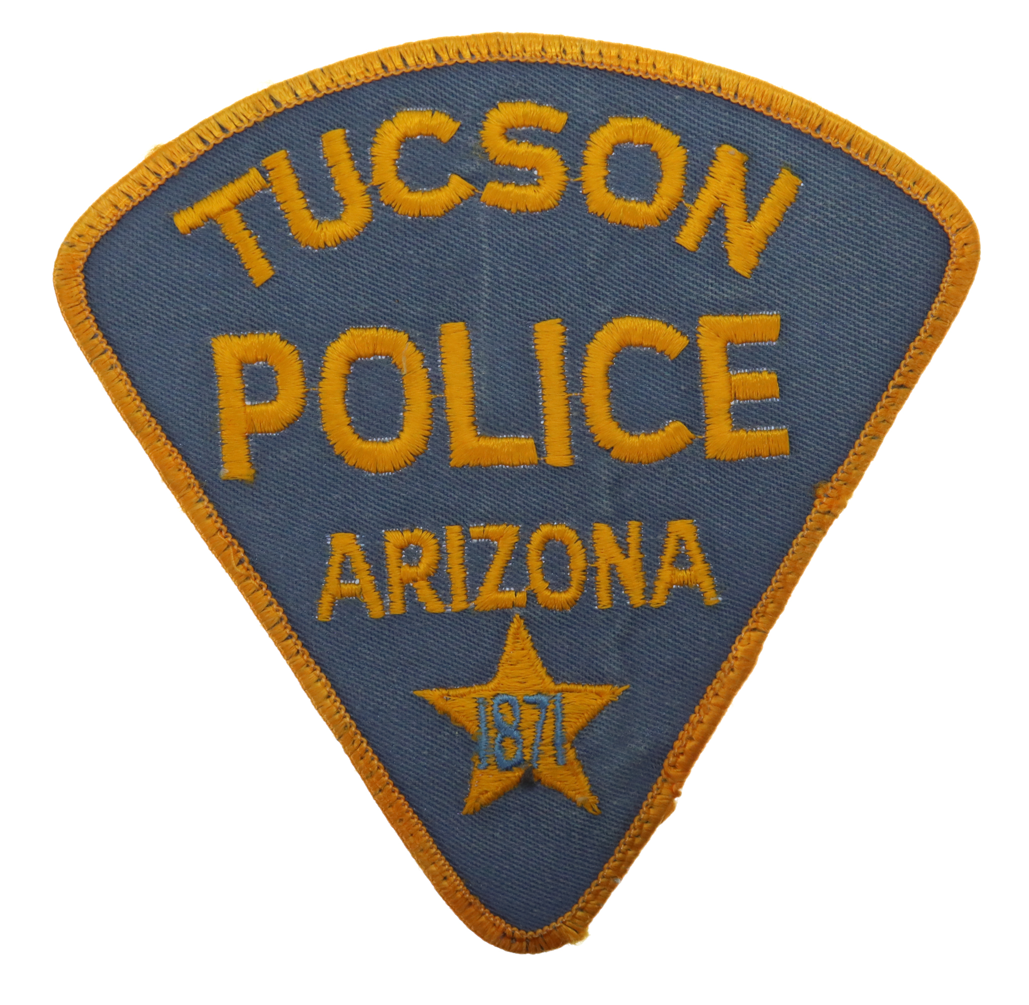United States Tuscon Police Arizona Cloth Patch Badge