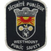 Canadian Westmount Public Safety Cloth Patch Badge