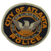 United States City of Atlanta Police Cloth Patch Badge