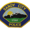 United States Sandy City Utah Police Cloth Patch Badge