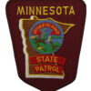 United States Minnesota State Patrol Cloth Patch Badge