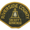 United States Riverside County Sheriff's Department Cloth Patch Badge