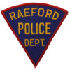 United States Raeford Police Dept. Cloth Patch Badge